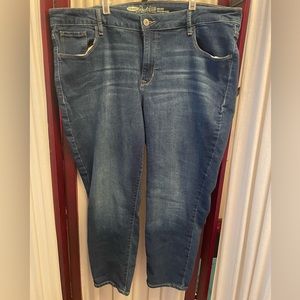 Old Navy size 18 rockstar mid rise jeans